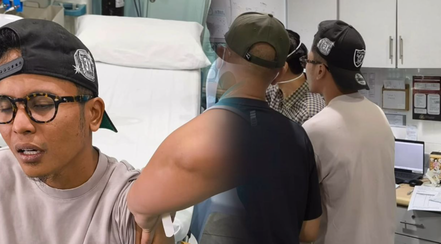 Hafiz Suip menderita batu karang dalam buah pinggang