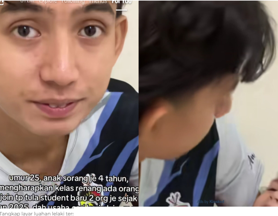 “Ada anxiety, pernah jadi atlet negara, tak ada lesen dan kereta,Cikgu Renang ini luah kepayahan mencari punca pendapatan.