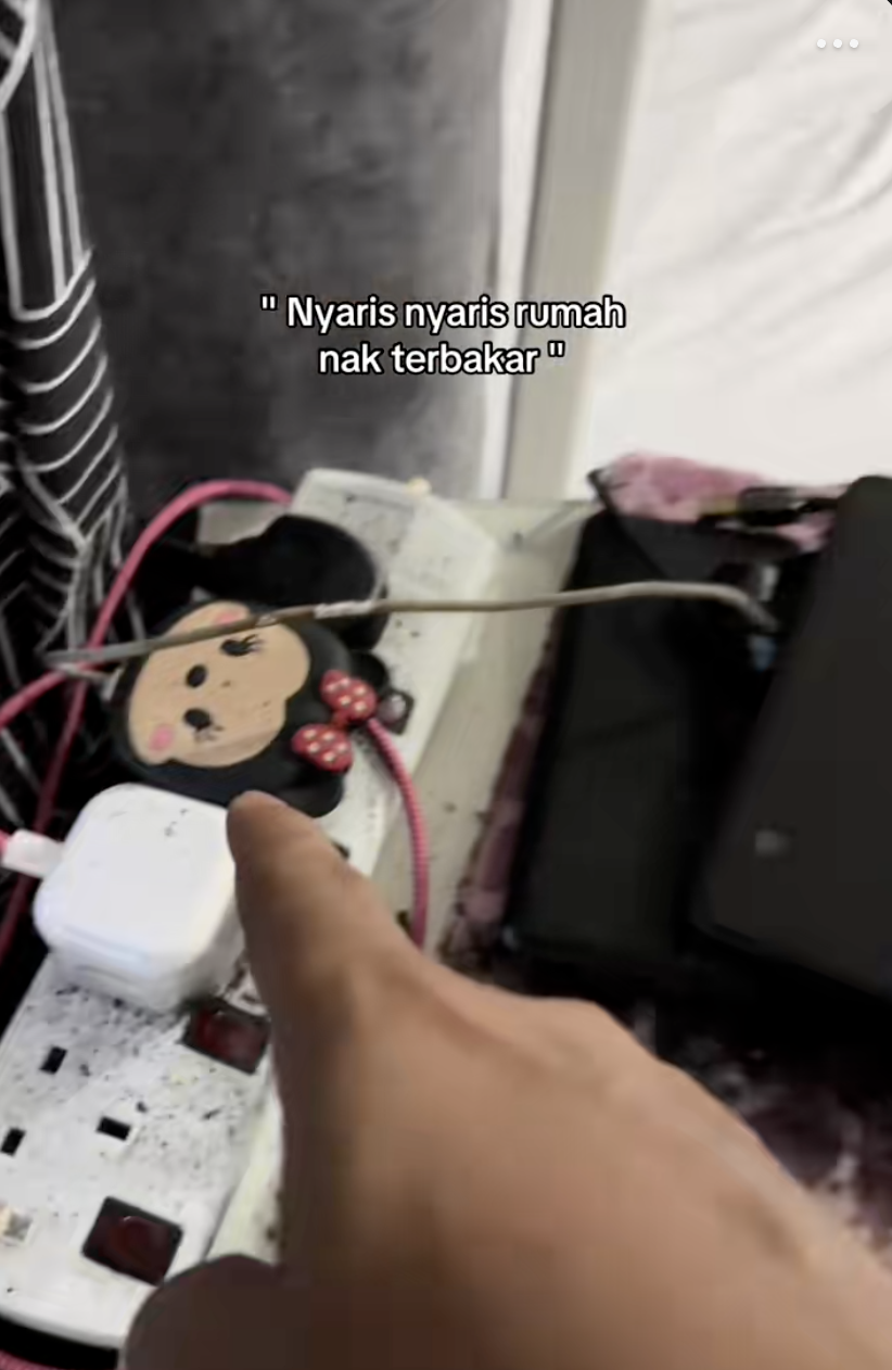 Rumah Nyaris-Nyaris Nak Terbakar, Power Bank Meletup Masa Tengah Tidur!