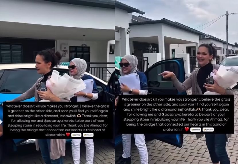 Zahnita beli kereta baharu, tak perlu sewa lagi