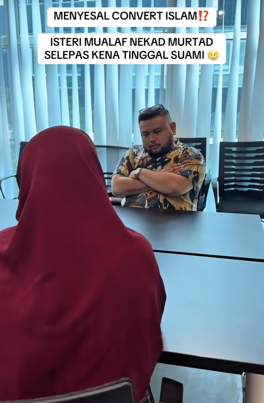 Menyesal Masuk Islam, Wanita Mualaf Nak Murtad Sebab Ditinggalkan Suami, Sekarang Trauma Dengan Lelaki Melayu!