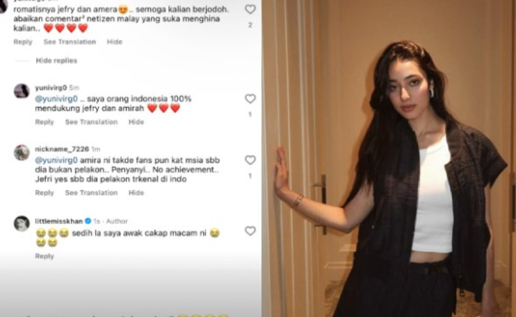 Saya orang Indonesia 100 peratus restu Ameera Khan dan Jefri Nichol