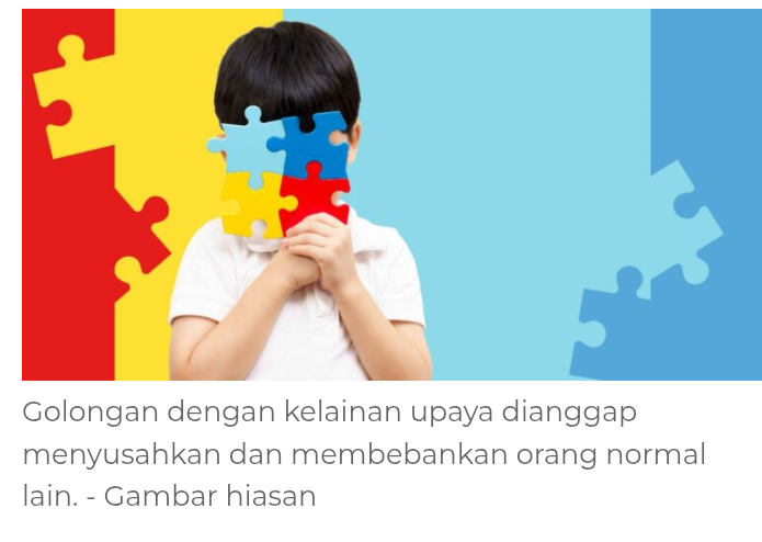 Ada ibu bapa menafikan anak mereka autism