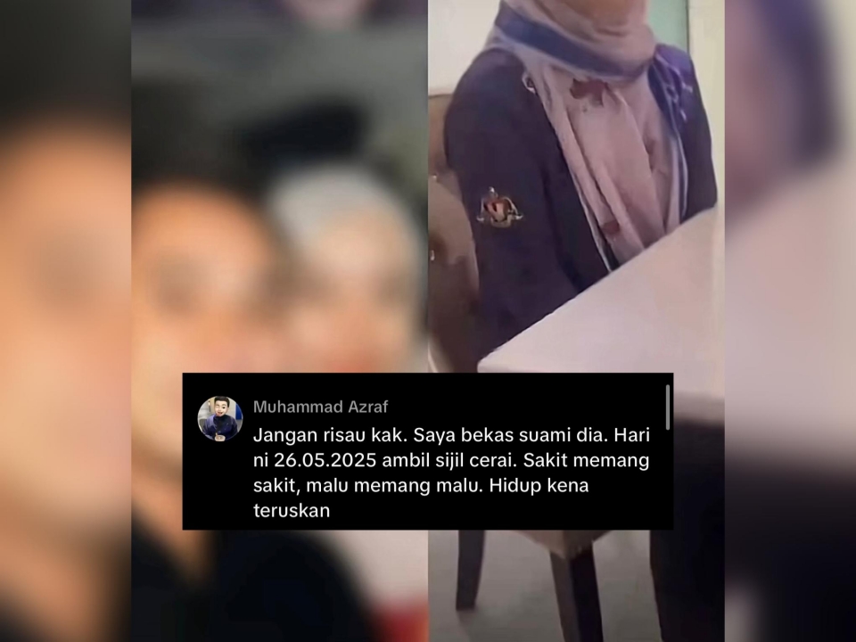 Malu memang malu, tapi hidup perlu diteruskan – Bekas suami guru