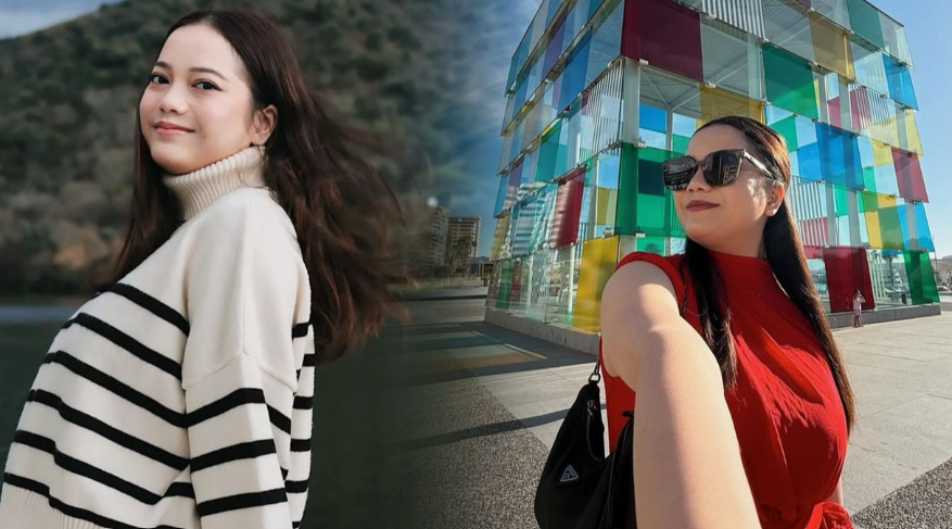 Selepas yang tua dan botak, Leona taste dengan lelaki Sepanyol pula