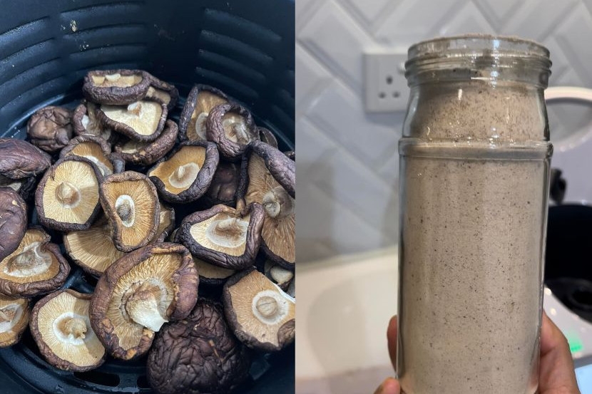 Cara buat sendiri ‘mushroom seasoning’... Ingatkan susah, rupanya mudah sangat
