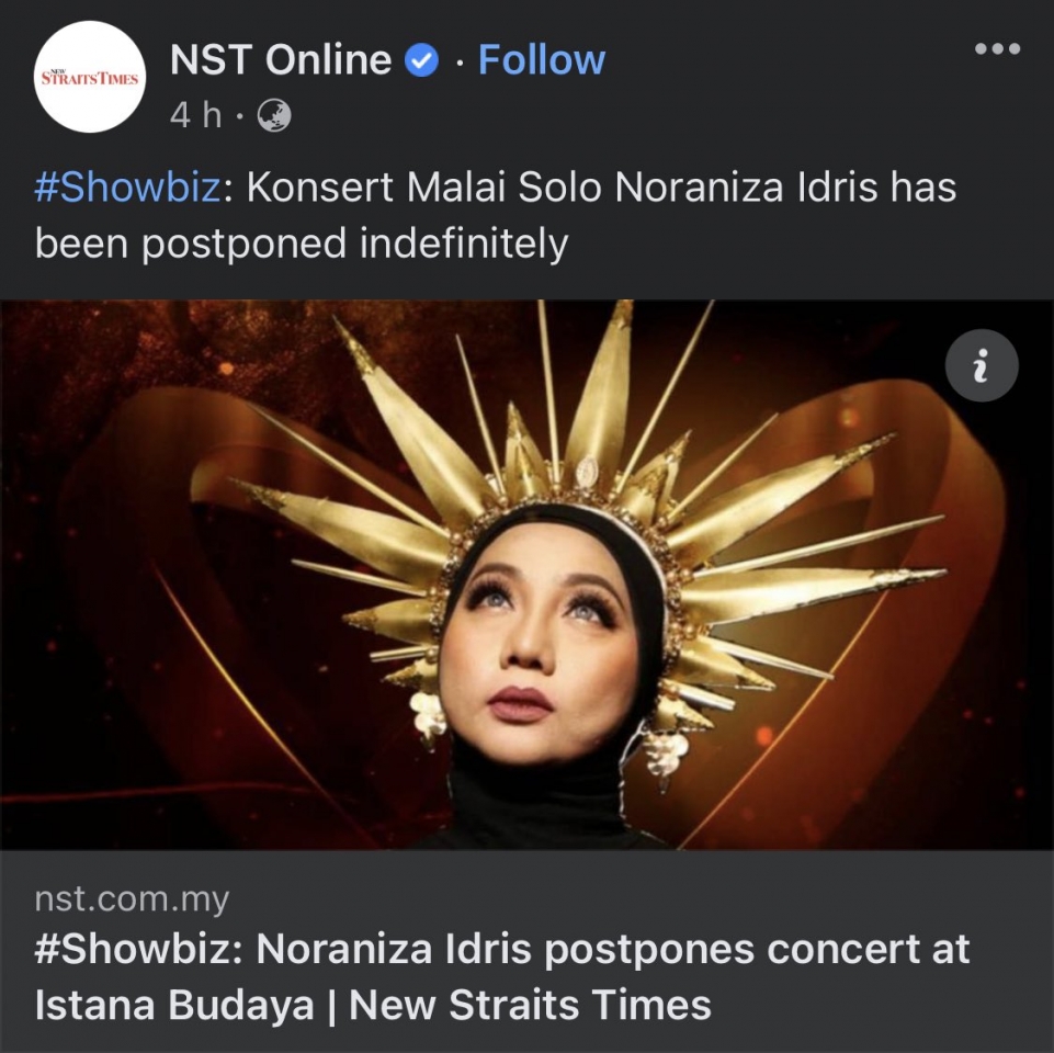 Dah Beli Tiket, Konsert Tiba-Tiba Dibatalkan Persis Malai Solo Nek Ani Scammer!