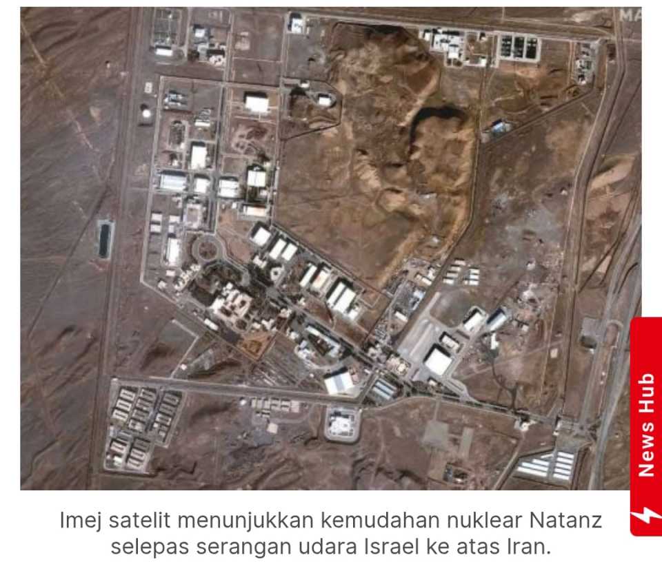 15,000 kepala peledak di tapak Natanz Iran mungkin musnah - IAEA