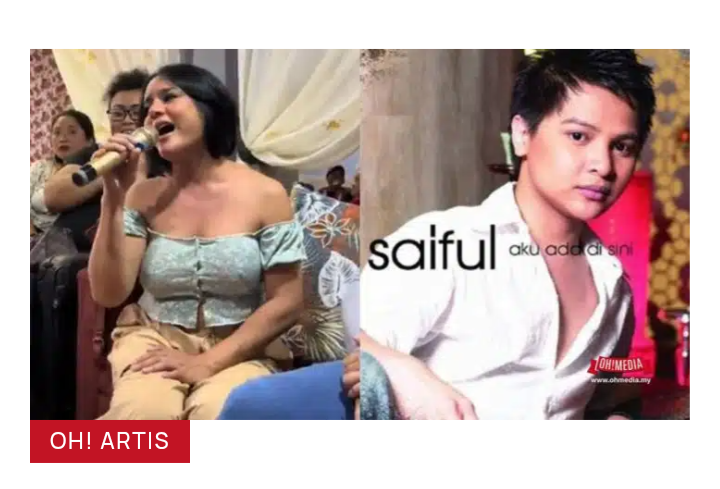Penyanyi Saiful dah ada buah dada