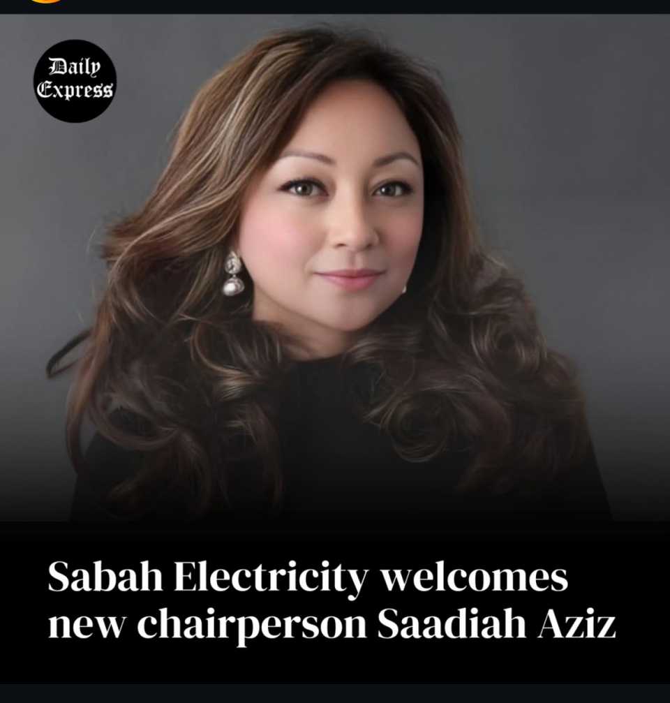 Saadiah Aziz - Pengerusi baharu Sabah Electricity