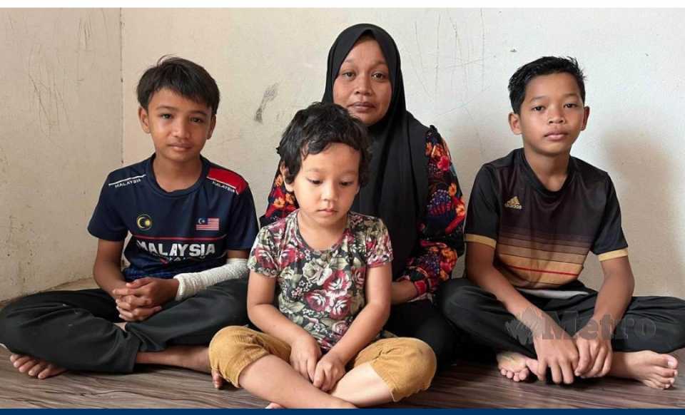 'Kami sudah biasa makan nasi tanpa lauk malah sanggup tak makan asalkan anak-anak dapat makan'
