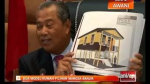 Antara Model Rumah Pilihan Mangsa Banjir, Tiang Setinggi 8 Kaki