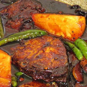 Ikan Bawal Masak Kicap Pedas