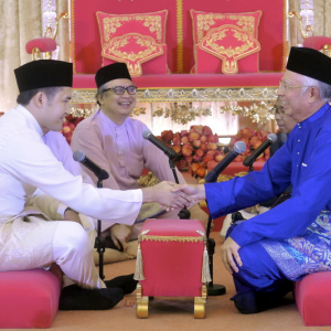 Majlis Akad Nikah Puteri Najib Selamat Disempurnakan Di Seri Perdana