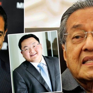 Tunku Aziz perlu tanya Riza(anak tiri PM) dan Jho Low - Tun M