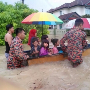 Banjir Kilat Di Puncak Alam