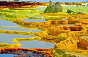 Dallol Tempat Terpencil Terpanas Di Dunia