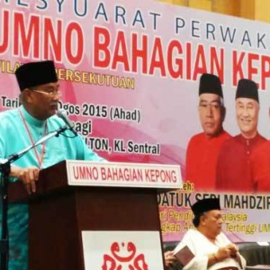 Kalau Mahu Mati, Mahu Mati Bersama Najib – Ikrar Ketua Umno Kepong