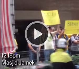 Laporan Khas Bersih 4.0 : Keadaan Di Masjid Jamek