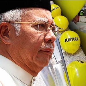 Belon Kuning Sengaja Dilepaskan Dalam Acara Najib