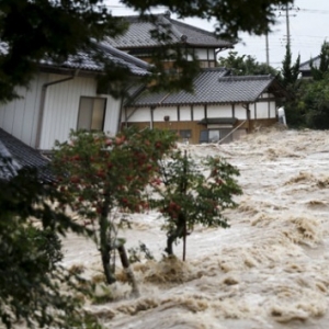 Banjir Besar Di Tokyo Jepun Seakan Tsunami