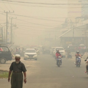 Palangkaraya, Indonesia Catat Bacaan IPU Paling Tinggi 1,800