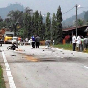 Motosikal Meletup, Suami Isteri Terbunuh