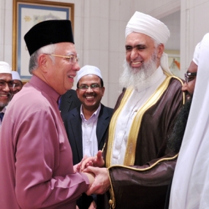 Imam Masjid Al-Aqsa Bertemu Najib