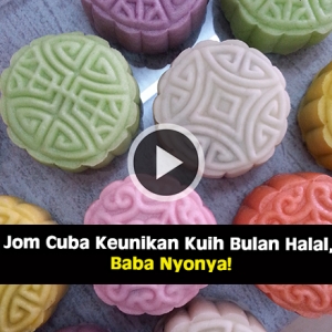 Kuih Bulan Halal Baba Nyonya!