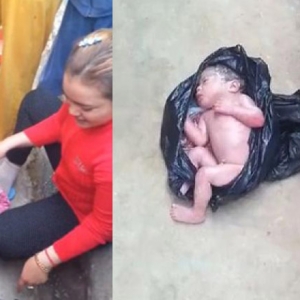 Seperti Buang Sampah, Bayi Masih Bertali Pusat Dilempar