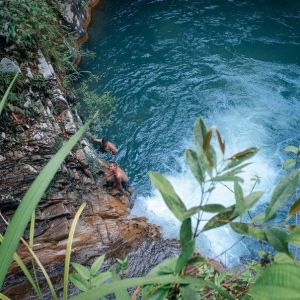 Air Terjun Biru, Lata Berembun,Pahang