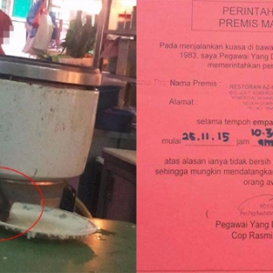 MPS Serbu Restoren Jadi Viral Kerana Tikus