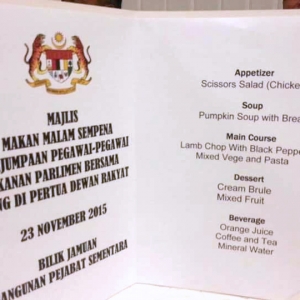 Isu 'Scissors Salad', Katerer Hantar Surat Maaf