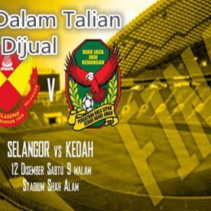 Tiket Dalam Talian Aksi Final Piala Malaysia Habis Dijual