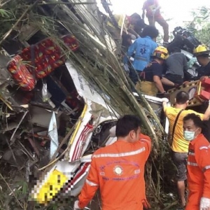 13 Rakyat Malaysia Maut, Kemalangan Bas di Chiang Mai