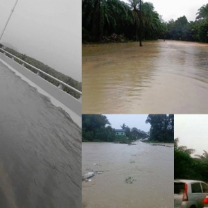 TERKINI: Banjir Kilat Di Kemaman, Terengganu!