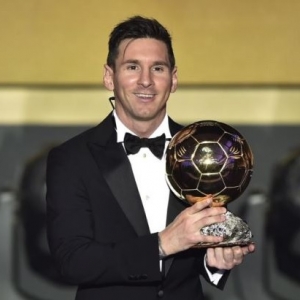 Lionel Messi Pemain Terbaik Dunia 2015