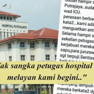 Netizen Ini Terkejut Dengan Layanan 'Cemerlang' Petugas Hospital