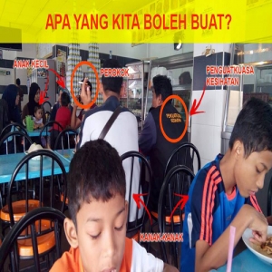 Penguatkuasa Sendiri Terhisap Rokok Dalam Restoran, Apa Nak Buat?