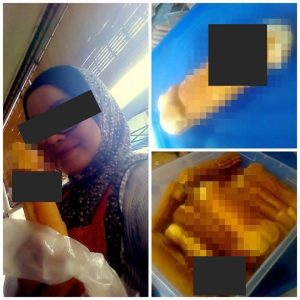 Selepas Sosej Waffle 'Pisang', Kini Bahulu Kontol Pula. Sangap Kah?