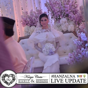 Tahniah! Anzalna Nasir, Haniff Zaki Selamat Diijabkabul