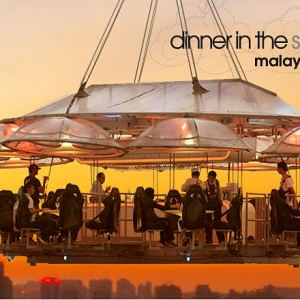 Teringin Nak Makan Ala Terapung? Cubalah Dinner In the Sky, Mampu Tak?