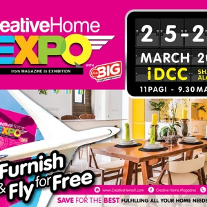 [EXCLUSIF!!!] CreativeHome Expo Kembali Lagi Secara Besar-besaran Tahun ini