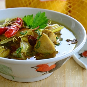 Sup Ayam Kampung Hangat Dan Mesra