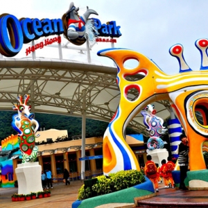 Taman Tema Ocean Park Hong Kong - Akuarium Bertaraf Dunia!