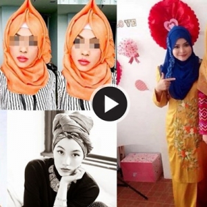 Bila Tudung Pelik Jadi Pilihan Muslimah..