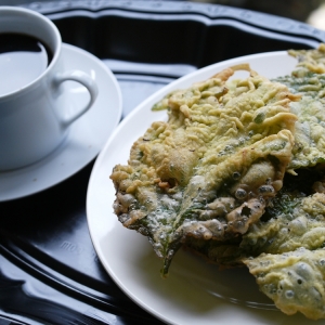 Bayam Goreng Tepung, Cara Lain Nikmati Keropok