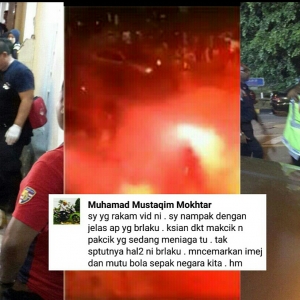 Kecoh Penyokong 'Berperang', Libas Senjata Tajam! Kuala Lumpur Lawan Perak