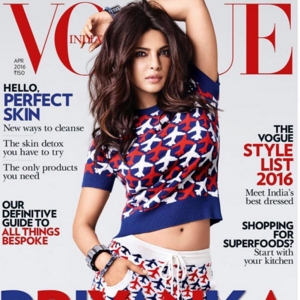 Cantiknya Priyanka Chopra Dalam Cover Vouge Bulan April