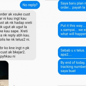 'Bukan Kau Sorang Customer Aku' - Peniaga Online Meroyan
